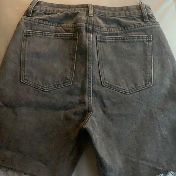 Dark Wash Denim Shorts. - Picture 2 of 2